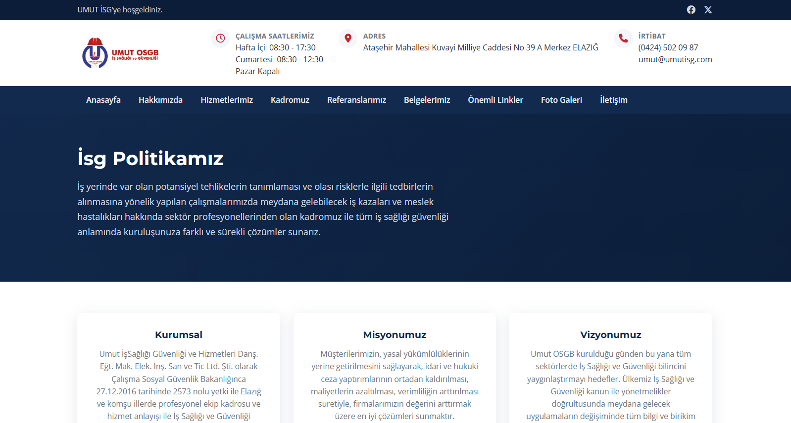 Umut İSG